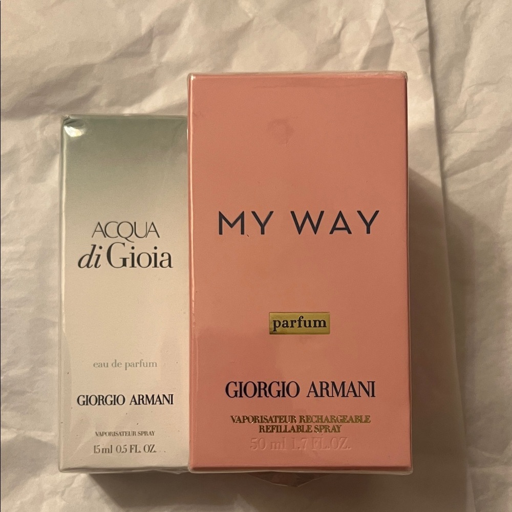 Giorgio Armani My Way Parfum - Blush Pink Box